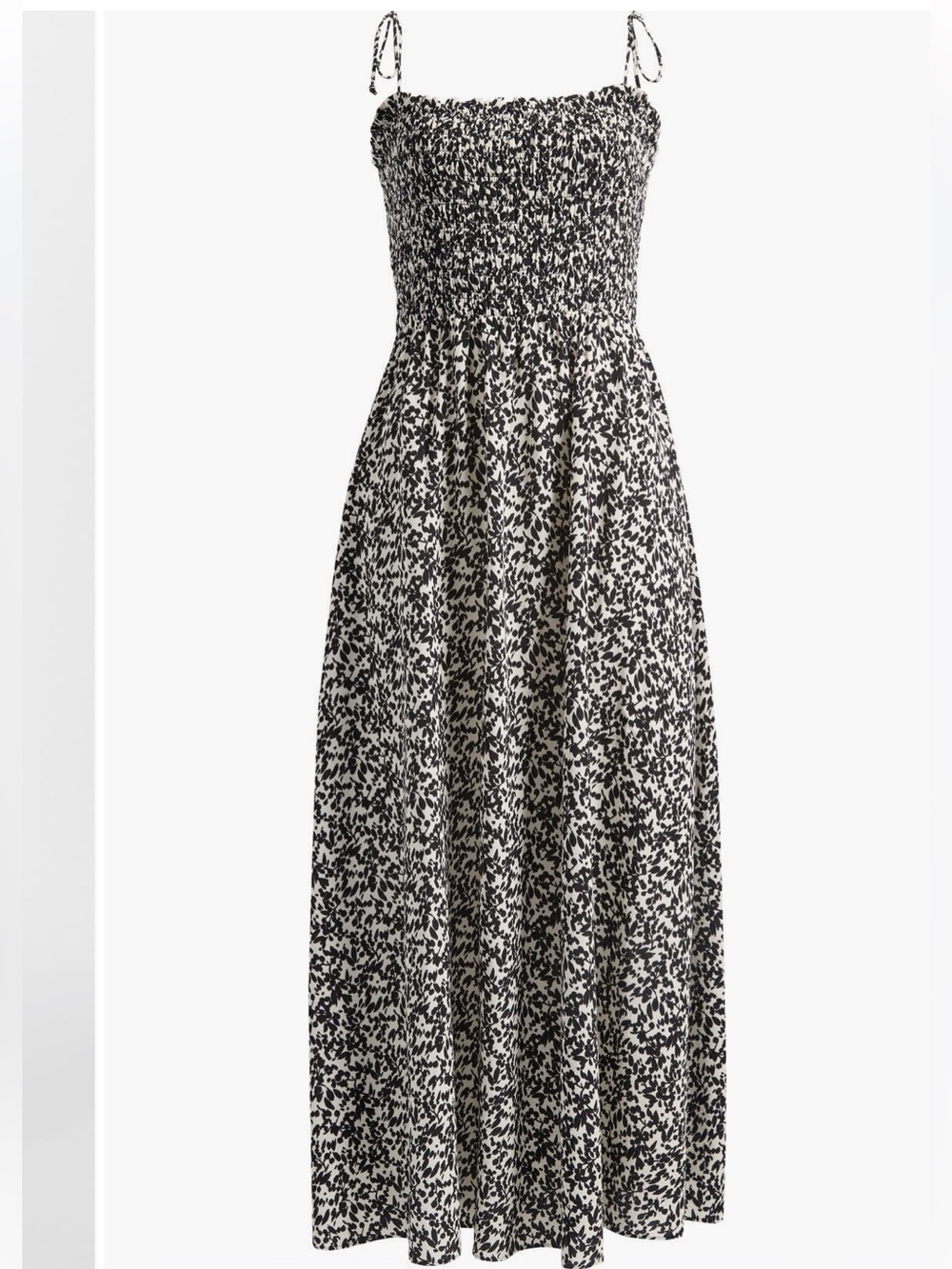 Floral Smocked Square Neck
Midi Sundress